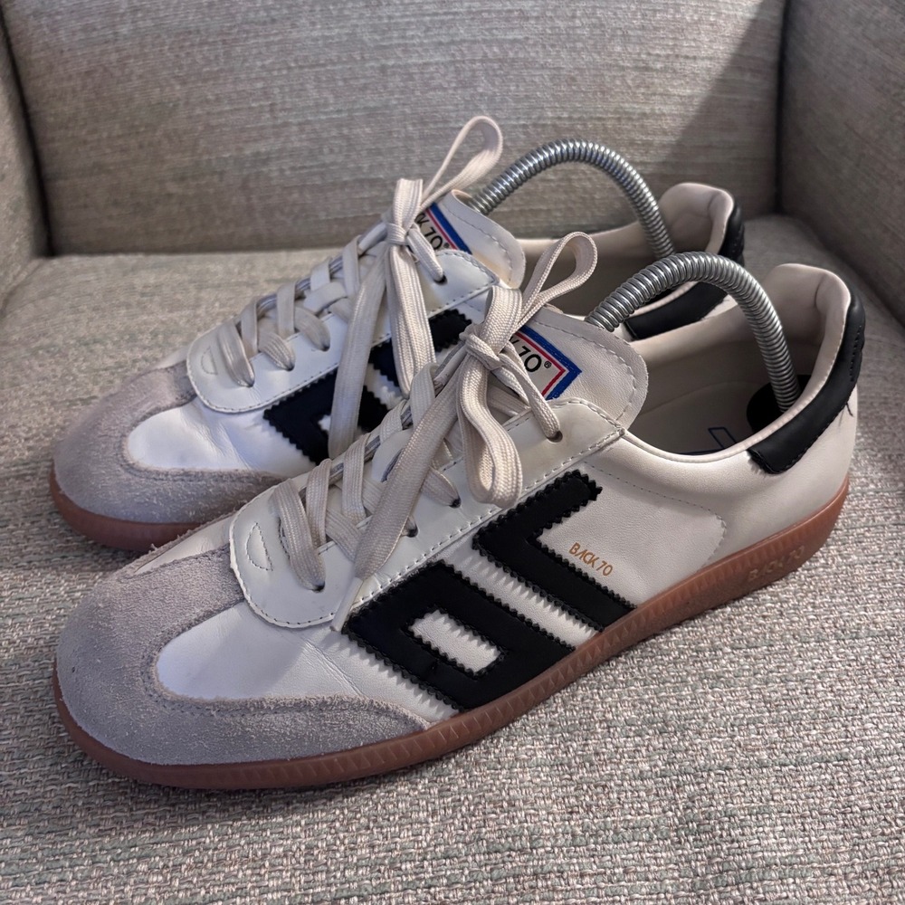 Back 70 Streetwear Cloud 41 Sneakers White Black Grey Leather Low Top Mens 41